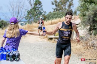 Xterra Greece mountain run leg